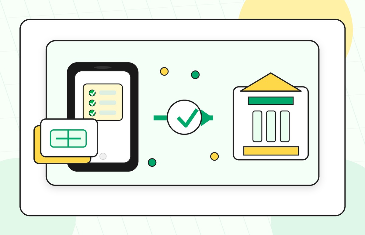 スマホで買取代金の振込手続きを確認するイメージ